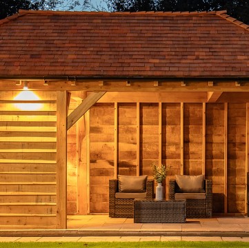 Stunning Oak Dual-Use  Garden Room