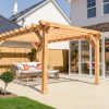 oak pergola