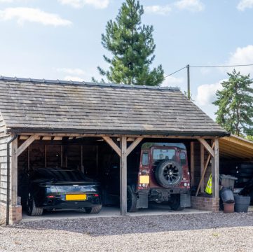 Oak Garages for New Property Development